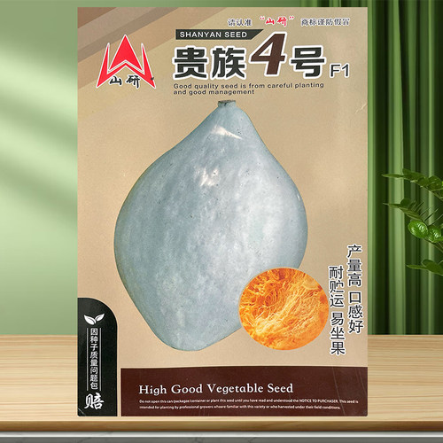 牛腿南瓜种籽新疆贵族南瓜种子板栗金丝栗瓜丑瓜春秋冬季四季阳台 - 图1