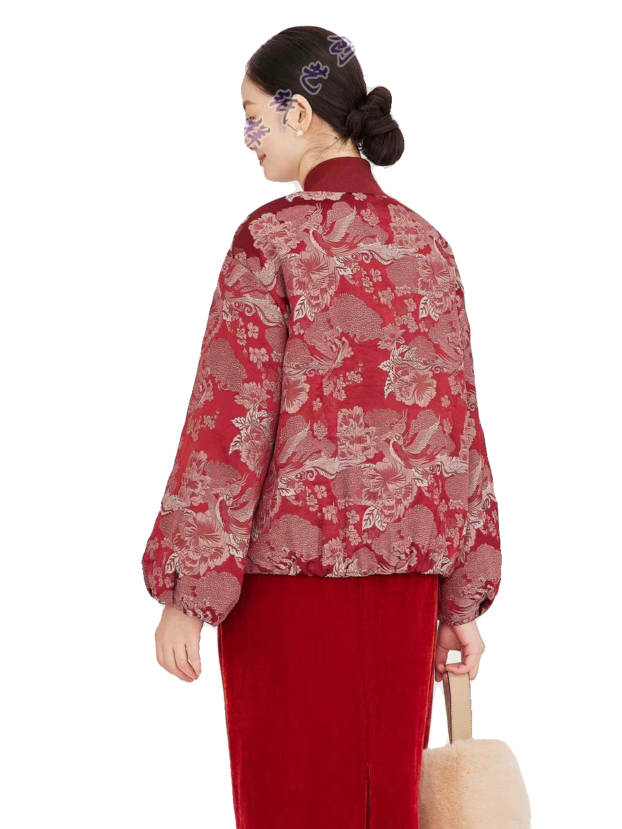 打版裁剪图N390中式改良棉袄盘扣棉服女冬禅意国风棉衣外套做衣服,淘宝优惠券,粉丝福利购,淘宝优惠卷