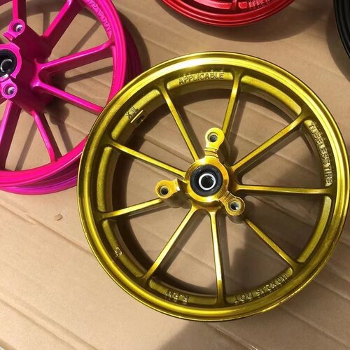 电摩小牛电动车N1战速小龟小牛轮毂RPM10/12寸九爪轮毂轮圈铝合金 - 图1