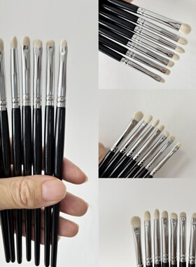 细节神刷~精品白马毛眼影刷精密眼尾眼线刷卧蚕化妆遮瑕刷泪沟刷