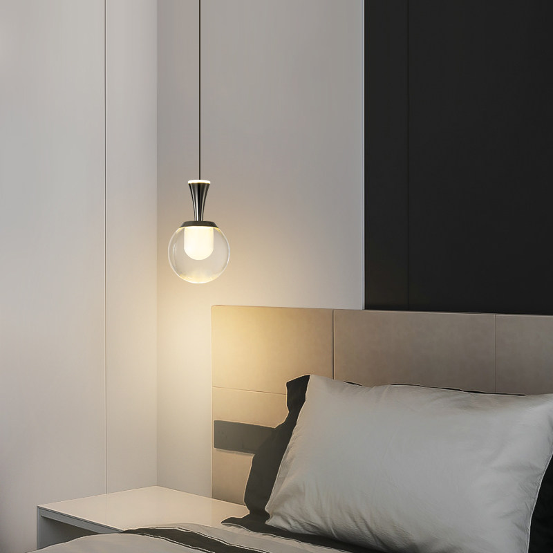 新款主卧卧室床头吊灯长线创意个性现代简约轻奢书房高级感小月灯,淘宝优惠券,粉丝福利购,淘宝优惠卷