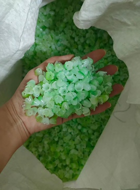 多色abs铃兰花风铃饰品配件小吊饰diy手工制作手链项链耳坠一斤装