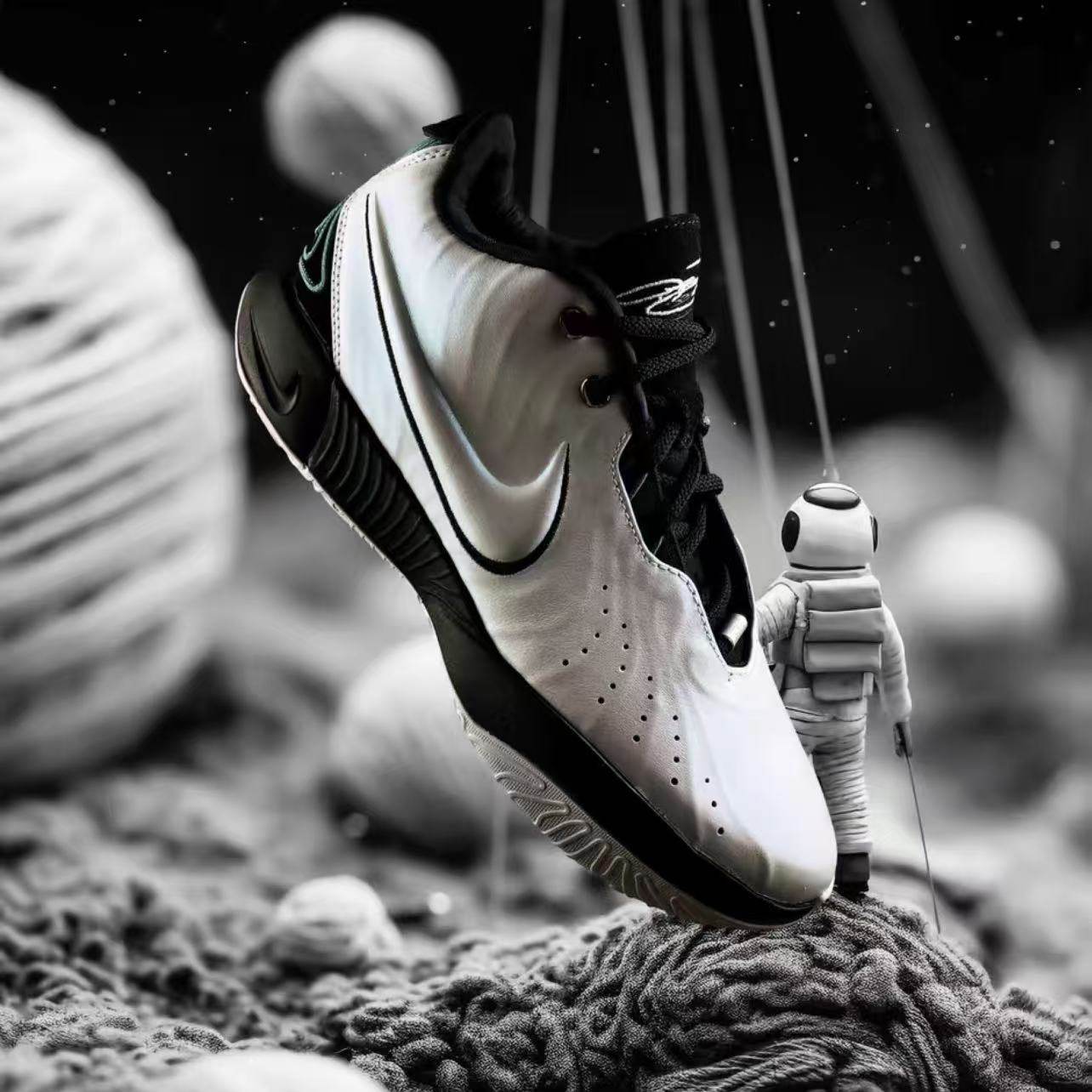 Nike Lebron 21  EP 低帮 篮球鞋男女同款银黑国内版HF5842-100,淘宝优惠券,粉丝福利购,淘宝优惠卷