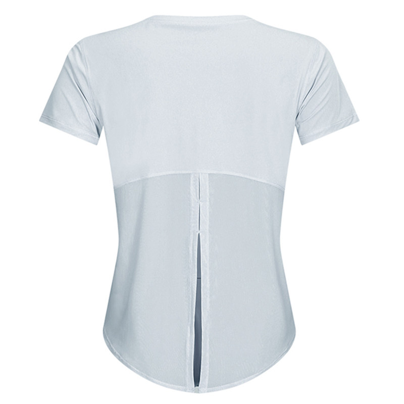 春夏宽松瑜伽服短袖运动T恤女速干网纱普拉提罩衫跑步健身服上衣,淘宝优惠券,粉丝福利购,淘宝优惠卷