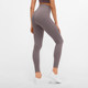 legging瑜伽裤女裸感高腰提臀外穿紧身打底跑步健身裤女蜜桃臀