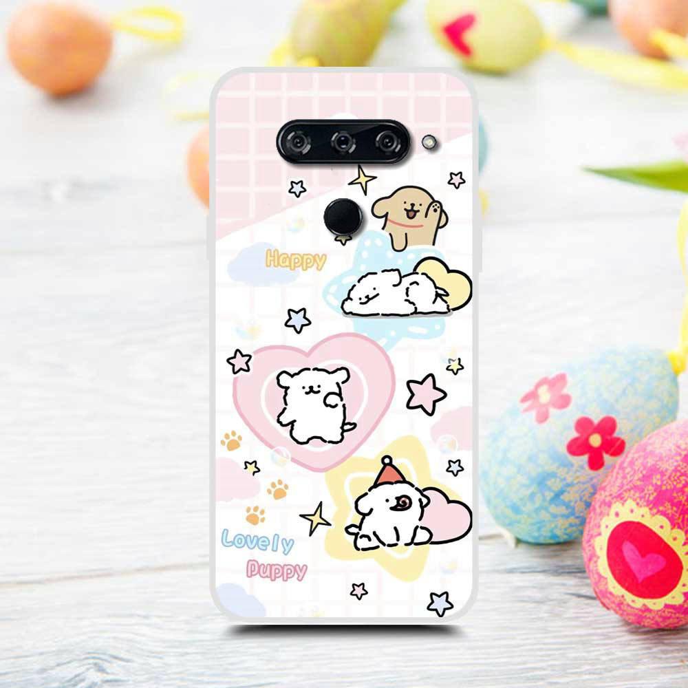 适用LG V50 ThinQ手机壳来图定制 LGV50保护壳 LG v50手机套 新年卡通图案照片定做 - 图1