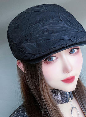 时尚贴布休闲男女通用贝雷帽