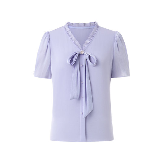 Kelatiel 2025 autumn new style tied fashion design sense commuter shirt for women