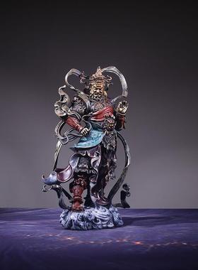 四大天王铜雕摆件家居装饰