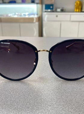 纯原单黑色椭圆男女太阳眼镜墨镜不挑脸型可配近视太阳片质量超好