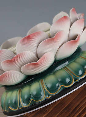 陶瓷烛台烛托用品七星供佛灯佛具