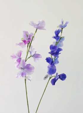日本粉紫色指定造景仿真花