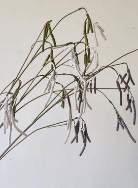 桑果塑料仿真植物摆件客厅玄关手捧花束插花软装饰品轻奢摄影道具
