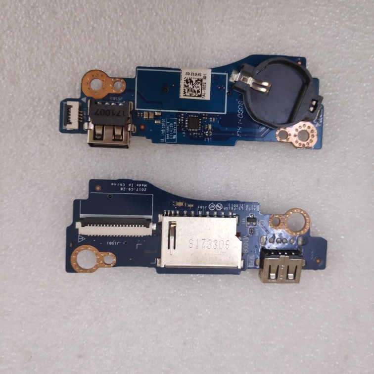 OEM Dell G Series G3 3579 USB/SD Card Reader IO Board+Cable -TXA01