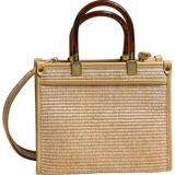 Свежая небольшая дизайнерская оригинальная соломенная сумка на одно плечо