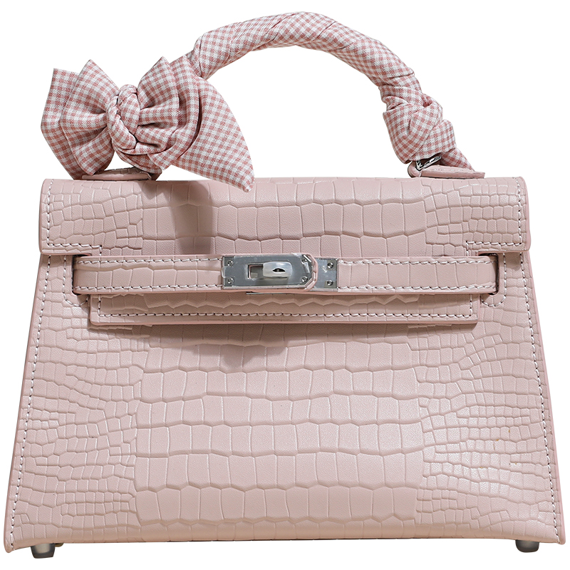 【小优家包包】HOYOZI高定真皮女包迷你凯莉包单肩斜挎女2025新款,淘宝优惠券,粉丝福利购,淘宝优惠卷