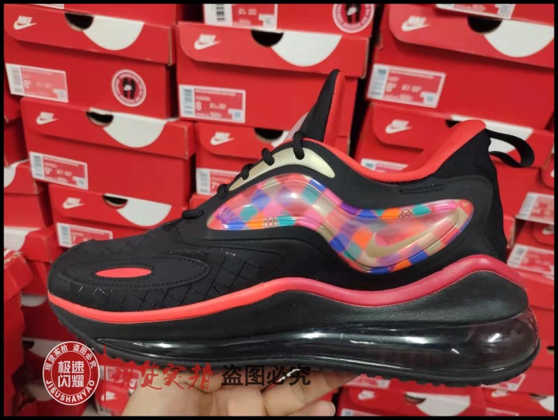 Nike/耐克CNY男鞋新款AIR MAX全掌缓震气垫跑步鞋DD8486-096-图1