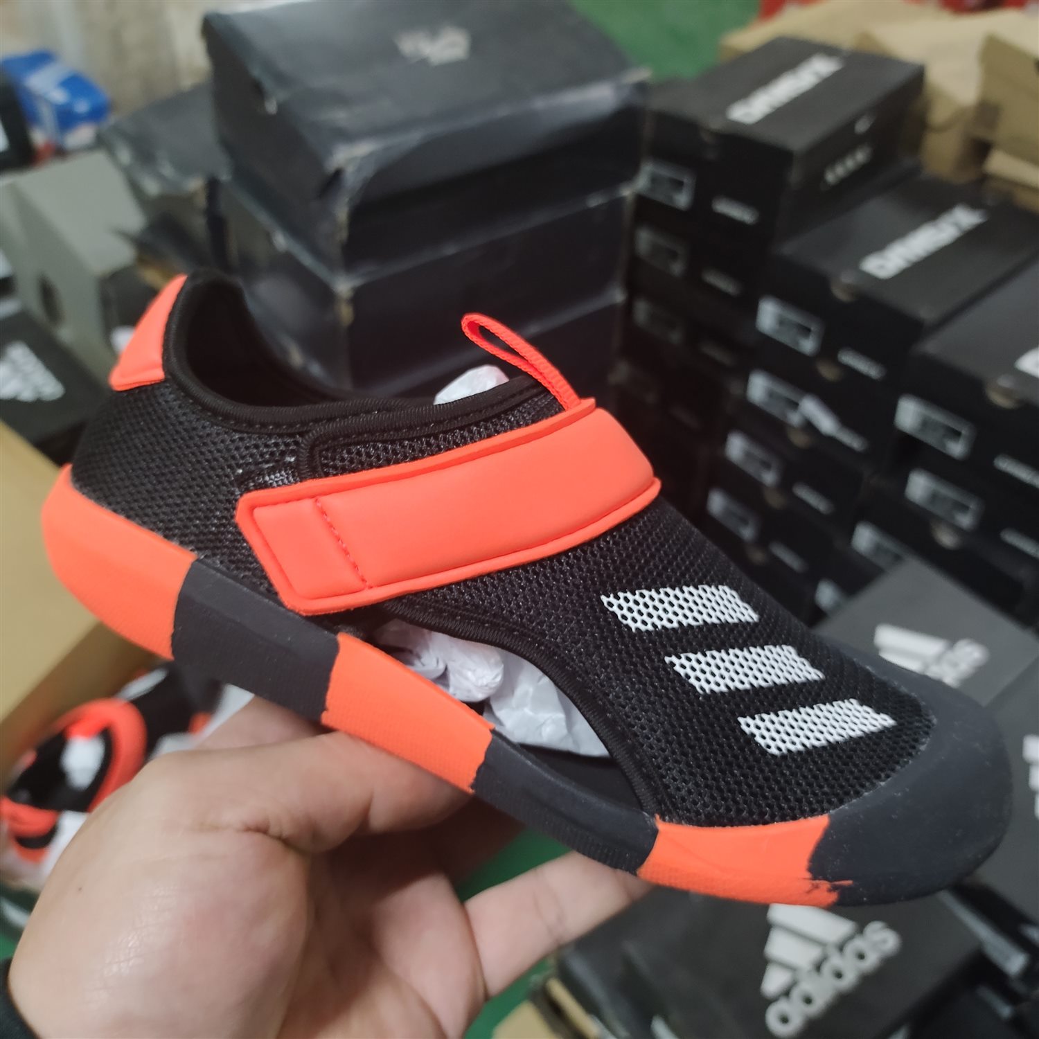 Adidas 男女大小童透气凉鞋 GX5110 GX5118 5108 5109 5107 5114 - 图1