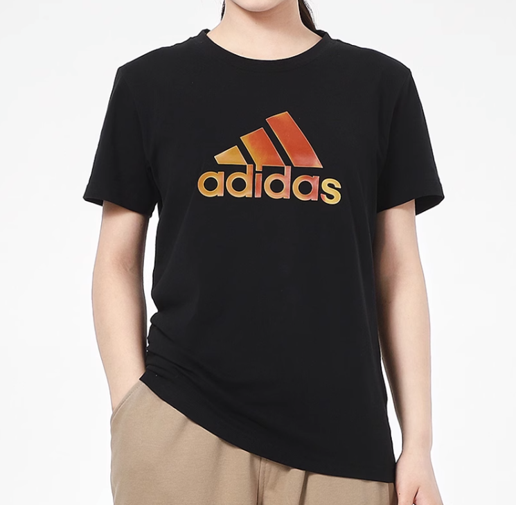 Adidas 女跑步运动服透气T恤GP0675 0701 0674 0597 0599 HA3653 - 图2