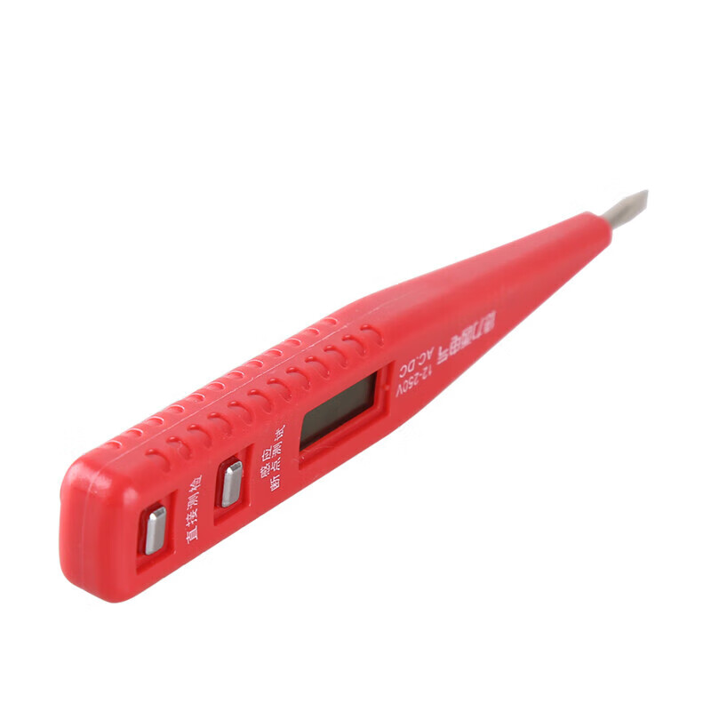 德力西电气8003S数显测电笔感应电工验电笔试电笔12-250V线路断点 - 图2