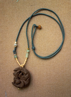 安神助眠合香牌挂饰项链