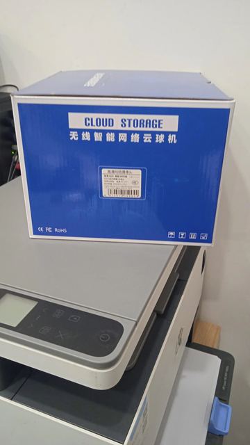 Intercom ball camera 360 panoramic sound and light alarm