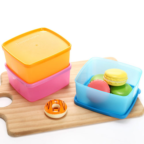 特百惠保鲜盒塑料便携饭盒儿童食品便当盒小学生密封盒冷冻盒正品 - 图2