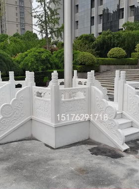石雕旗台大理石旗台校园文化
