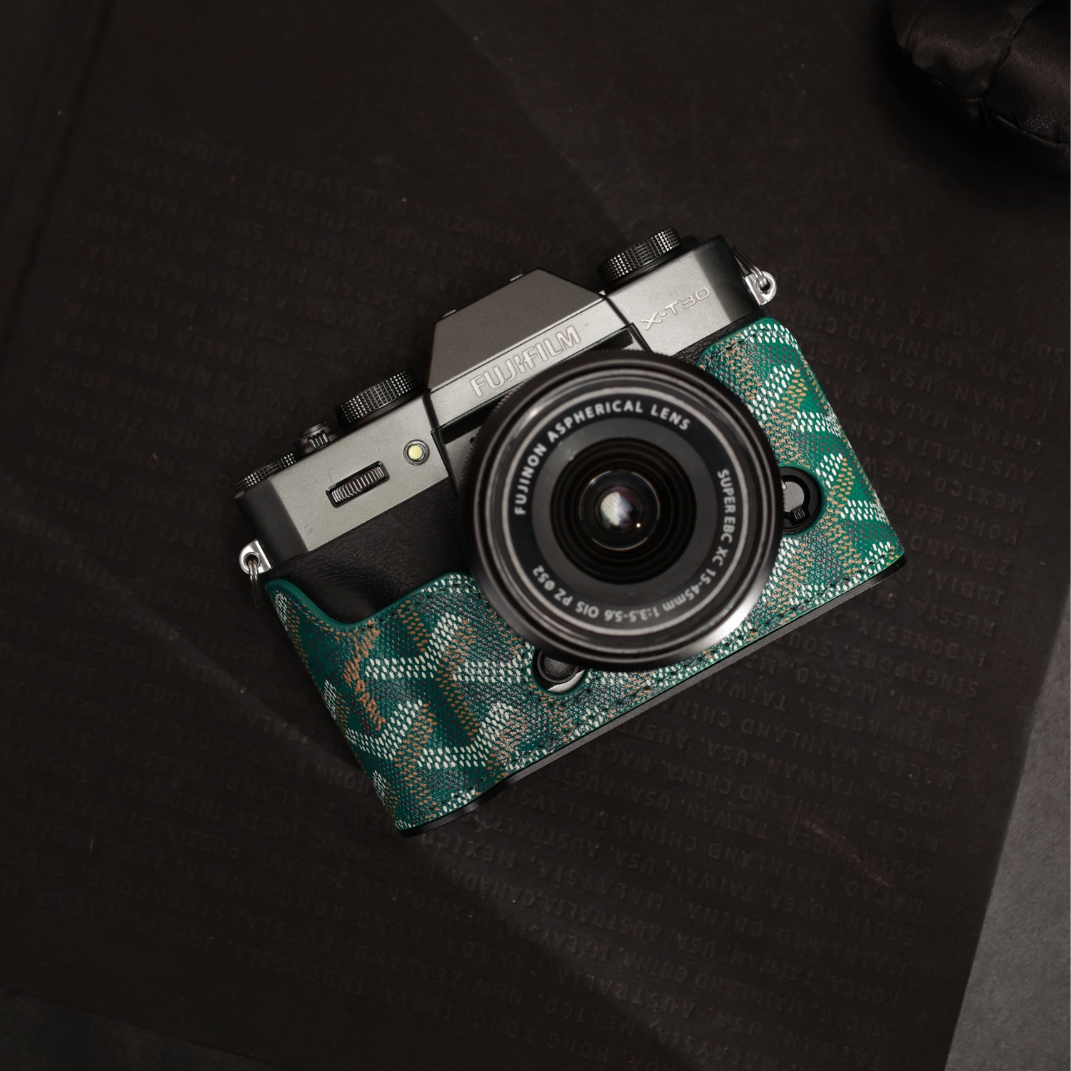 富士X-T30II相机保护套狗牙XT30数码相机包手工复古底座半套 - 图3