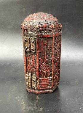 树脂三开盒西方三圣古玩杂项仿古工艺品 摆件