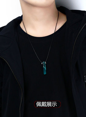 手工树脂滴胶项链动漫周边忍者