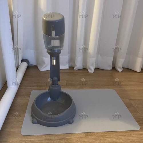 现货~韩国正品Purmi可调高度宠物猫狗喝水饮水器水碗500ml - 图2