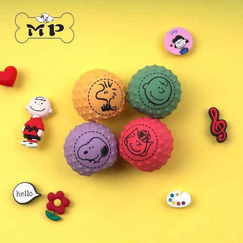 部分现货~韩国正品parisdog宠物狗狗可爱史努比乳胶球形发声玩具 - 图2