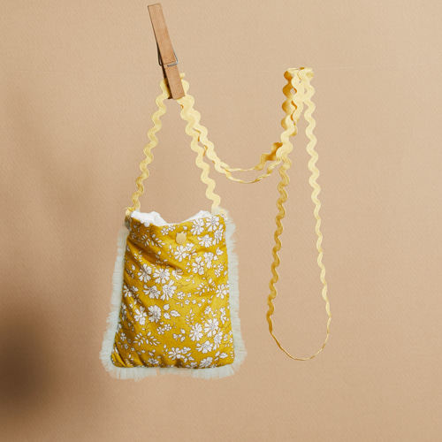 『Memory Pet』韩国louisdog宠物狗狗英文碎花外出单肩斜挎拾便袋 - 图1