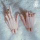 DF-A75CM Zhuang uncle joint hand BJD doll hand shape