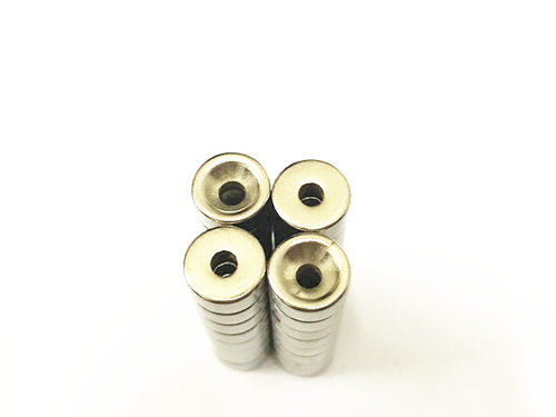 促销N52 强磁 圆形带孔10X5孔3mm 磁铁 稀土永磁 钕铁硼吸铁石 - 图2