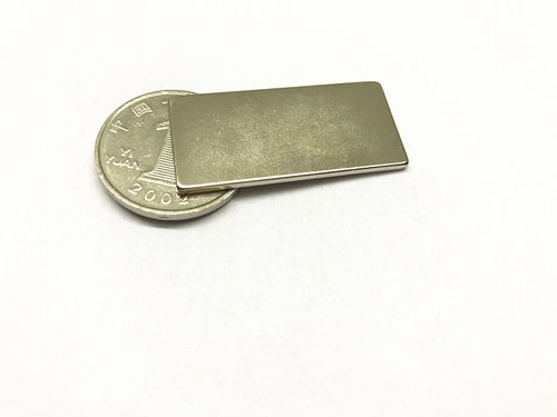 N52强磁 银色长方形F 40x20x5MM 磁钢 稀土永磁 钕铁硼 吸铁石 - 图0