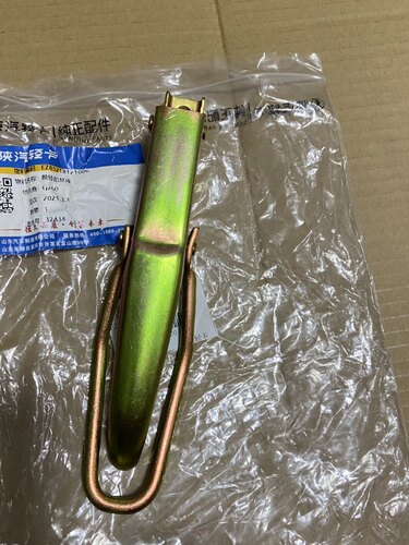 陕汽轻卡德龙K3000后车厢栏板锁扣车门扣手轻卡K3000车厢锁扣原厂 - 图0