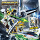 Genuine dazzling card fighter 3 blade knight season 3 toy transforming robot children boy 2 mecha 2 king kong