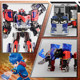 Genuine dazzling card fighter Xuantie God of War transformation robot