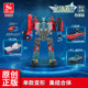 Xinle new alloy version nautical deformation bison hovercraft