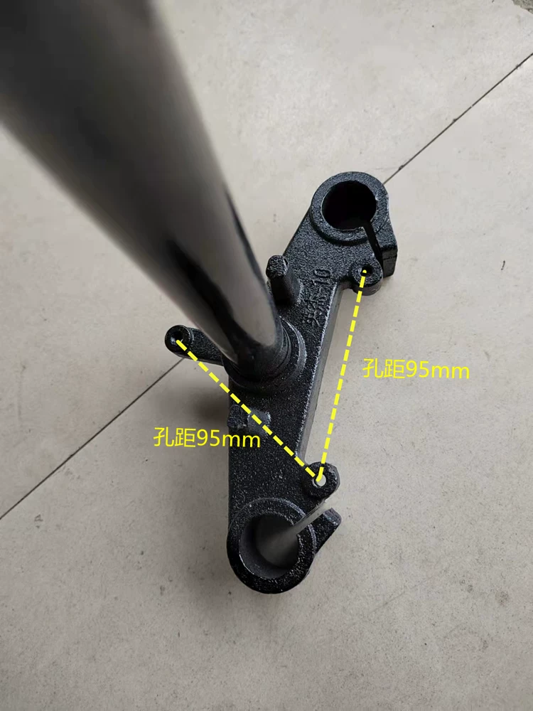 Новый маленький король черепахи король королей колонна ширины 156 mud plate кронштейн более толстая модель передной вилки рулевая колонка
