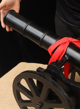 铁酒店庄园大铁炮摆件