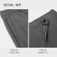 Heilan Home Black Stretch Smart Commuting Pants Casual
