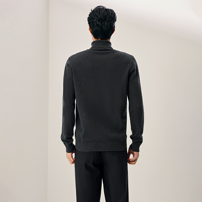 HLA/海澜之家董事长推荐针织衫25冬新可机洗含莱赛尔194A打底衫男,淘宝优惠券,粉丝福利购,淘宝优惠卷