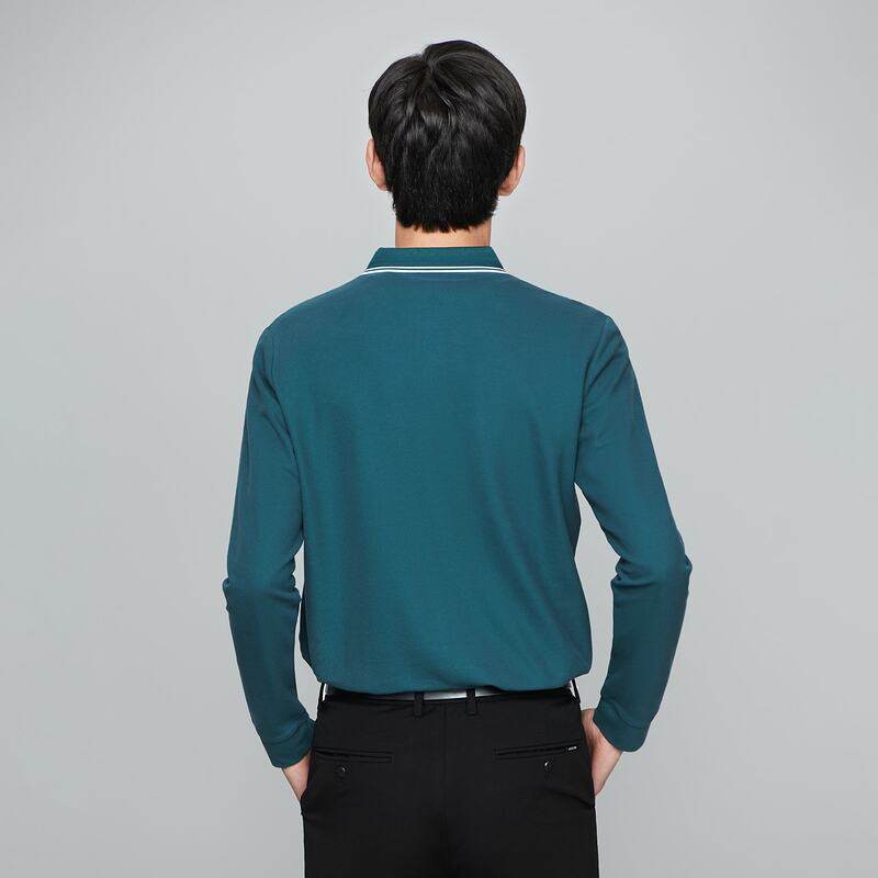 hla /海澜之家吸湿排汗长袖polo衫 海澜之家Polo衫