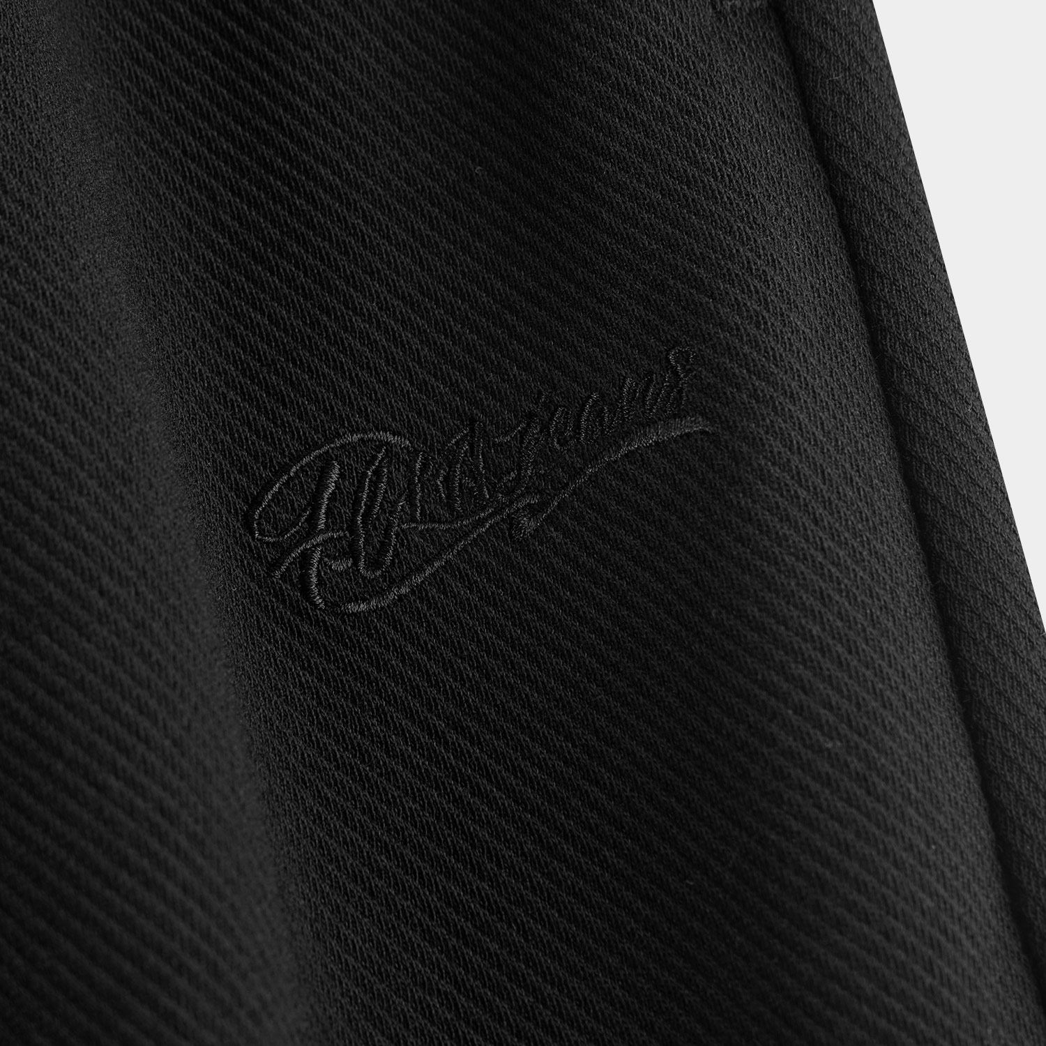 海澜之家旗下黑鲸腰间抽绳卫裤男2026年春季新品宽松直筒休闲裤