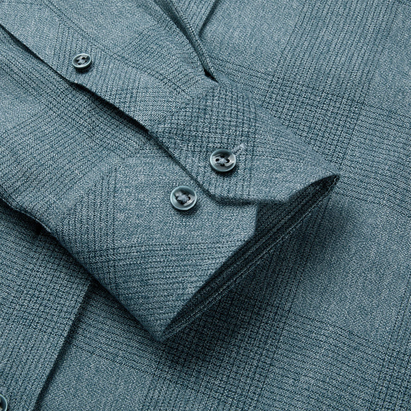 hla /海澜之家男士时尚格纹休闲 海澜之家衬衫