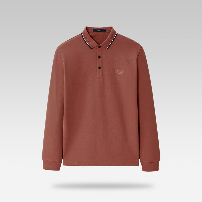 hla /海澜之家基础长袖棉男polo衫 海澜之家Polo衫