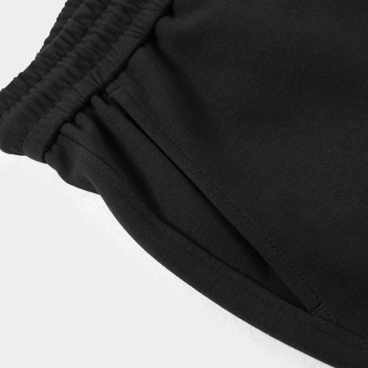 海澜之家旗下黑鲸简约基础款卫裤男2025年春季束脚裤男休闲裤男